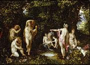 Jan Brueghel The Elder Diana und Aktaion oil painting artist